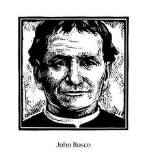 Metal Print - St. John Bosco by J. Lonneman
