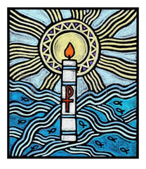 Metal Print - Baptism by J. Lonneman