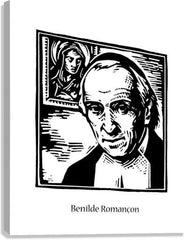 Canvas Print - St. Benhilde Romançon by J. Lonneman