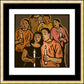 Wall Frame Gold, Matted - Candlelight Vigil by J. Lonneman