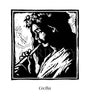 Acrylic Print - St. Cecilia by Julie Lonneman - Trinity Stores