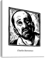 Canvas Print - St. Charles Borromeo by J. Lonneman