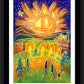 Wall Frame Black, Matted - Christmas Dawn by Julie Lonneman - Trinity Stores