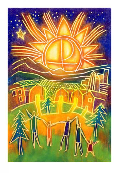 Canvas Print - Christmas Dawn by Julie Lonneman - Trinity Stores