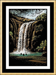 Wall Frame Gold - Come to the Water by J. Lonneman