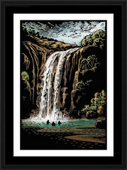 Wall Frame Black - Come to the Water by J. Lonneman