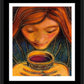 Wall Frame Black, Matted - Communion Cup by Julie Lonneman - Trinity Stores