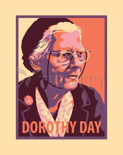 Metal Print - Dorothy Day, Elder by Julie Lonneman - Trinity Stores