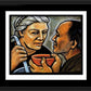 Wall Frame Black, Matted - Dorothy Day Feeding the Hungry by Julie Lonneman - Trinity Stores