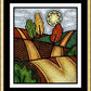 Wall Frame Gold, Matted - Divergent Paths by J. Lonneman