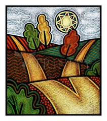 Acrylic Print - Divergent Paths by J. Lonneman