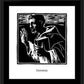 Wall Frame Black, Matted - St. Dominic by Julie Lonneman - Trinity Stores