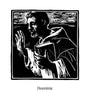 Acrylic Print - St. Dominic by Julie Lonneman - Trinity Stores