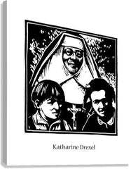 Canvas Print - St. Katharine Drexel by J. Lonneman