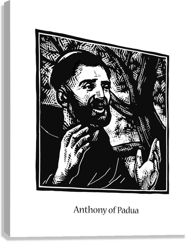 St. Anthony of Padua - Canvas Print