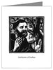 St. Anthony of Padua - Custom Text Note Card 