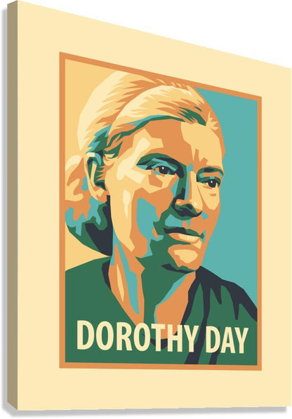 Canvas Print - Dorothy Day, 1938 by Julie Lonneman - Trinity Stores