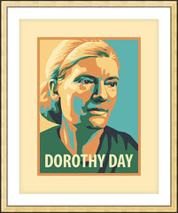 Wall Frame Gold - Dorothy Day, 1938 by J. Lonneman