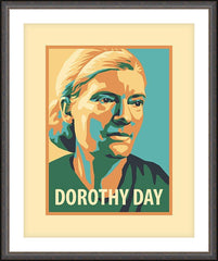 Wall Frame Espresso - Dorothy Day, 1938 by J. Lonneman