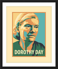 Wall Frame Black - Dorothy Day, 1938 by J. Lonneman
