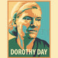 Wall Frame Black, Matted - Dorothy Day, 1938 by J. Lonneman