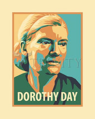 Metal Print - Dorothy Day, 1938 by J. Lonneman