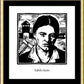 Wall Frame Gold, Matted - St. Edith Stein by Julie Lonneman - Trinity Stores