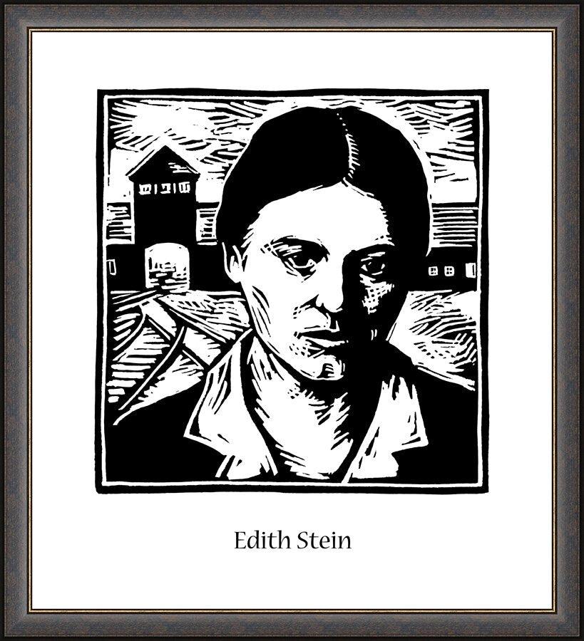 Wall Frame Espresso - St. Edith Stein by J. Lonneman