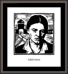 Wall Frame Espresso - St. Edith Stein by J. Lonneman