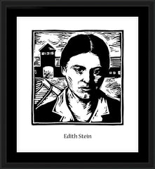 Wall Frame Black - St. Edith Stein by J. Lonneman