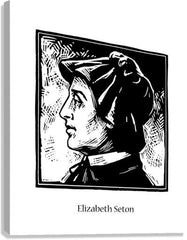 Canvas Print - St. Elizabeth Seton by J. Lonneman