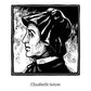 Wall Frame Gold, Matted - St. Elizabeth Seton by Julie Lonneman - Trinity Stores