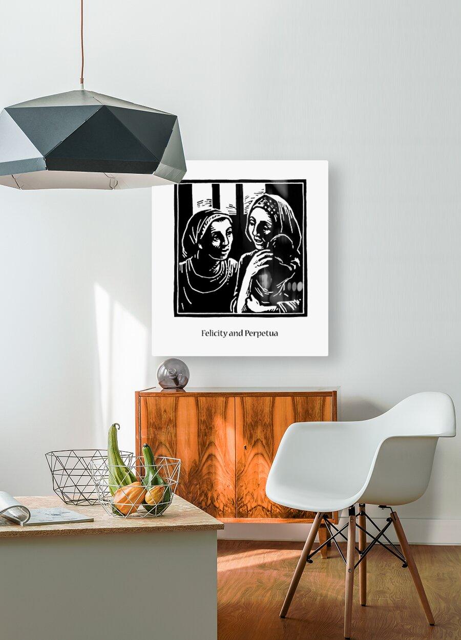 Acrylic Print - Sts. Felicity and Perpetua by Julie Lonneman - Trinity Stores