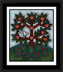Wall Frame Black - Family Tree by J. Lonneman