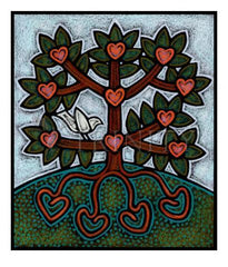 Metal Print - Family Tree by J. Lonneman