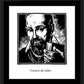 Wall Frame Black, Matted - St. Francis de Sales by Julie Lonneman - Trinity Stores