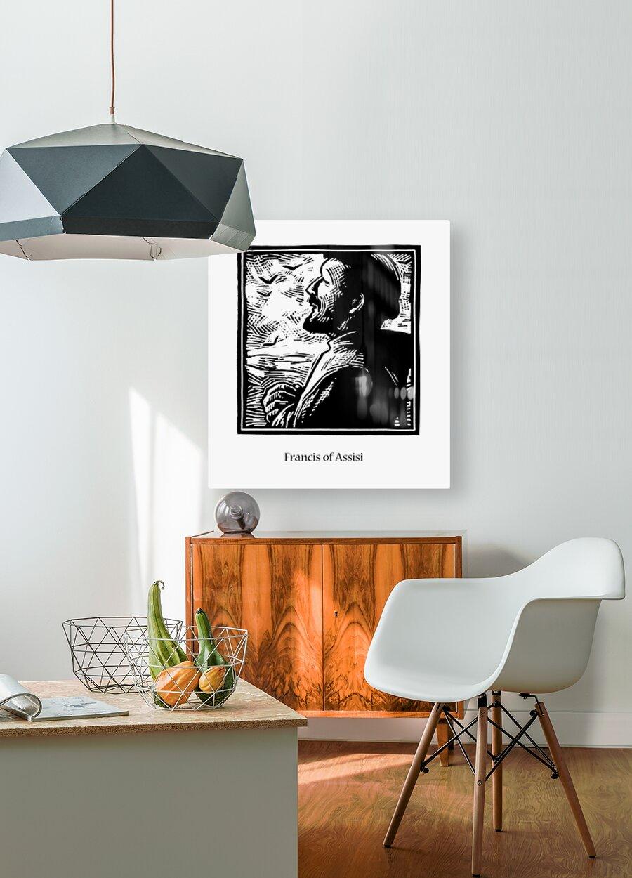 Acrylic Print - St. Francis of Assisi by Julie Lonneman - Trinity Stores