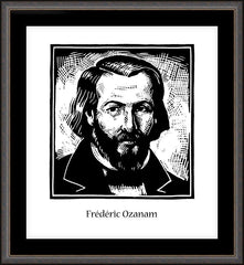 Wall Frame Espresso - Frédéric Ozanam by J. Lonneman