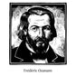 Wall Frame Gold, Matted - Frédéric Ozanam by Julie Lonneman - Trinity Stores
