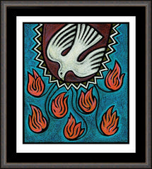 Wall Frame Espresso - Gifts of the Spirit by J. Lonneman