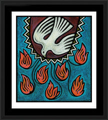 Wall Frame Black - Gifts of the Spirit by J. Lonneman
