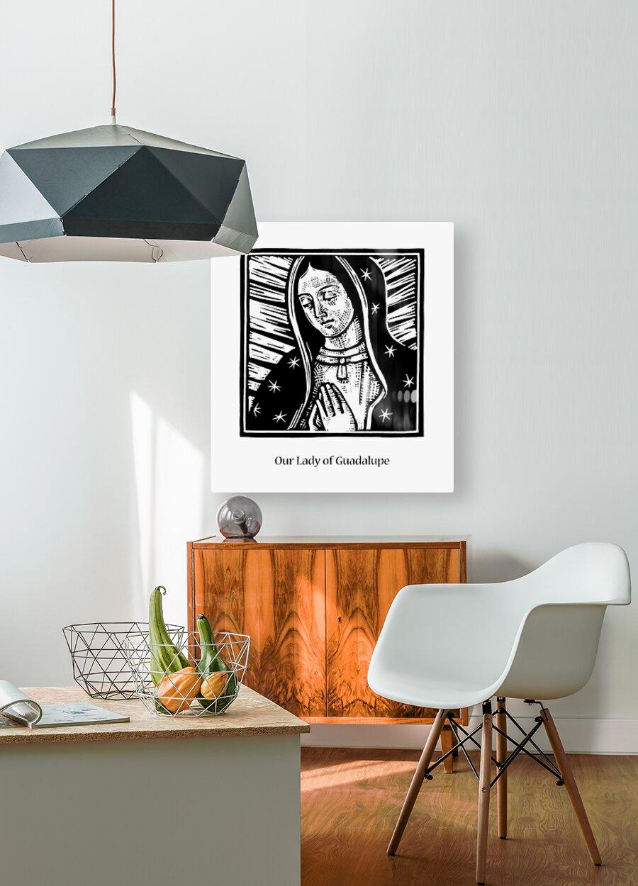 Metal Print - Our Lady of Guadalupe by Julie Lonneman - Trinity Stores