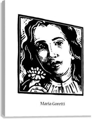 Canvas Print - St. Maria Goretti by J. Lonneman