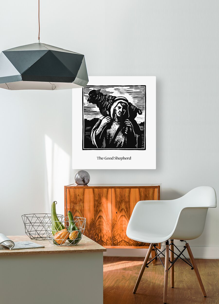Good Shepherd  - Metal Print