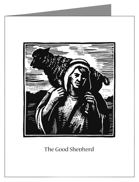 Good Shepherd - Custom Text Note Card 