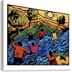 Canvas Print - Healing River by J. Lonneman