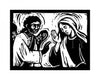 Metal Print - Hail, O Favored One by Julie Lonneman - Trinity Stores