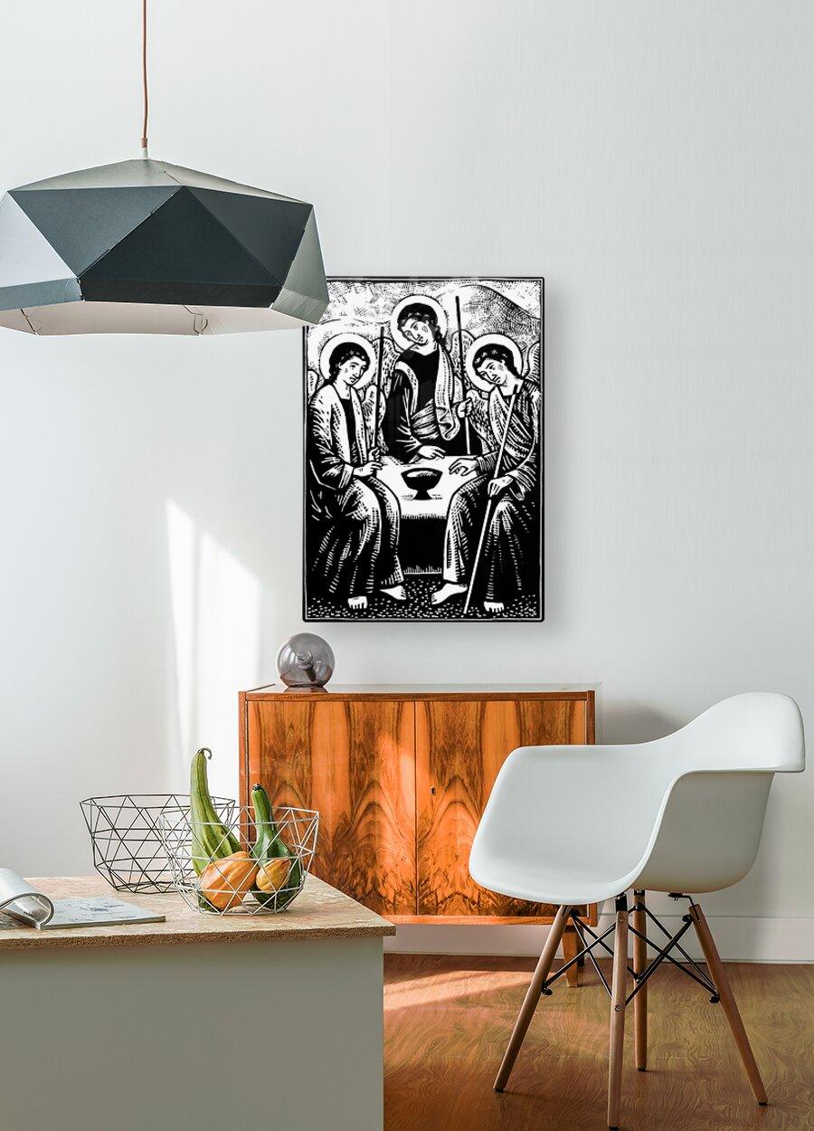 Acrylic Print - Holy Visitors (After Rublev) by Julie Lonneman - Trinity Stores