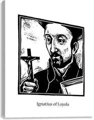 Canvas Print - St. Ignatius Loyola by J. Lonneman