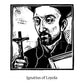 Canvas Print - St. Ignatius Loyola by J. Lonneman